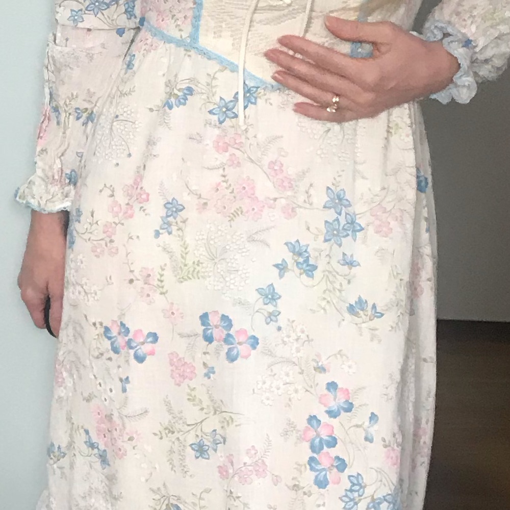 SOLD Gunne Sax style prairie maxi size XS - Picture 7 of 8